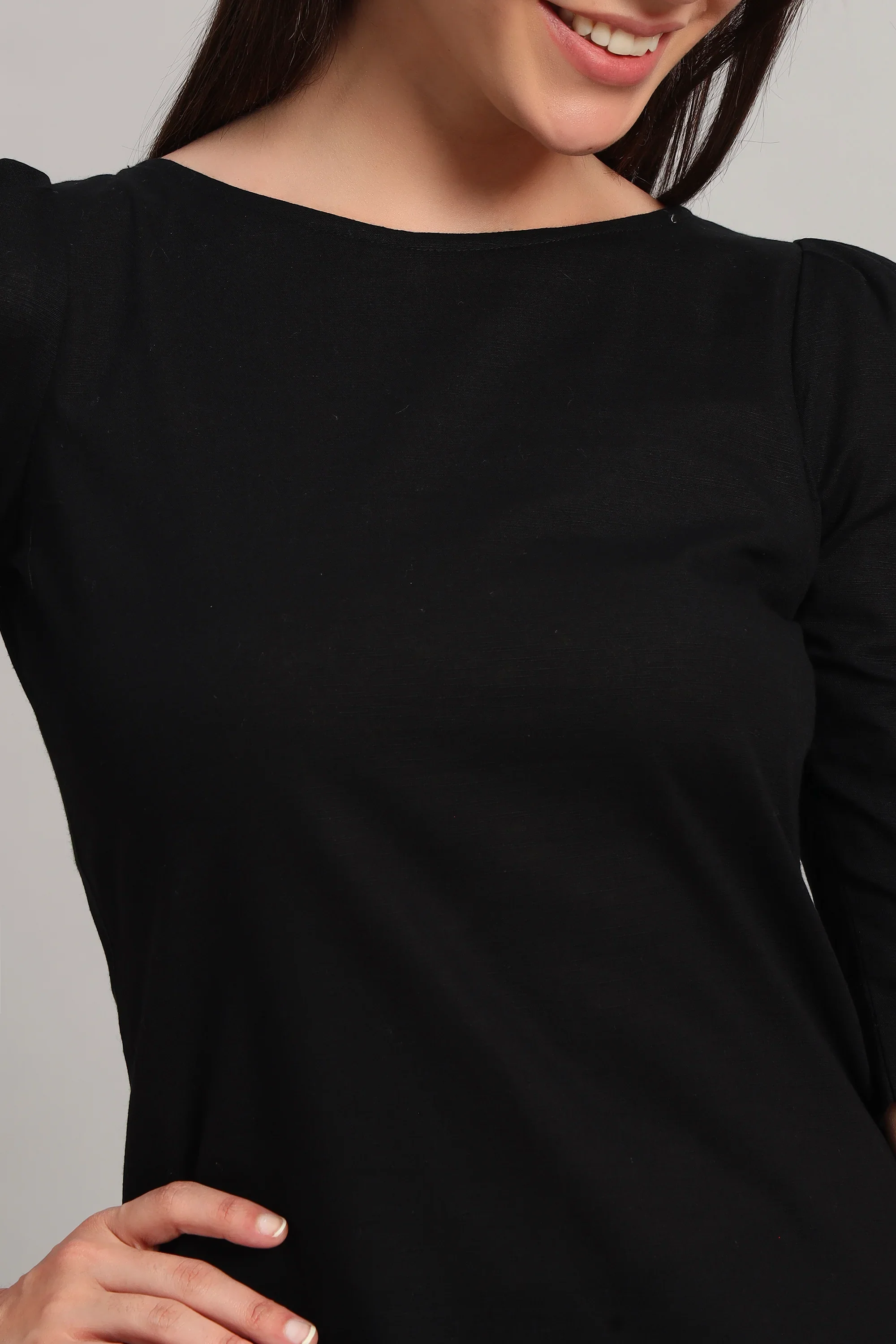 Dufftar Diaries Kurta Set, Black - Image 5