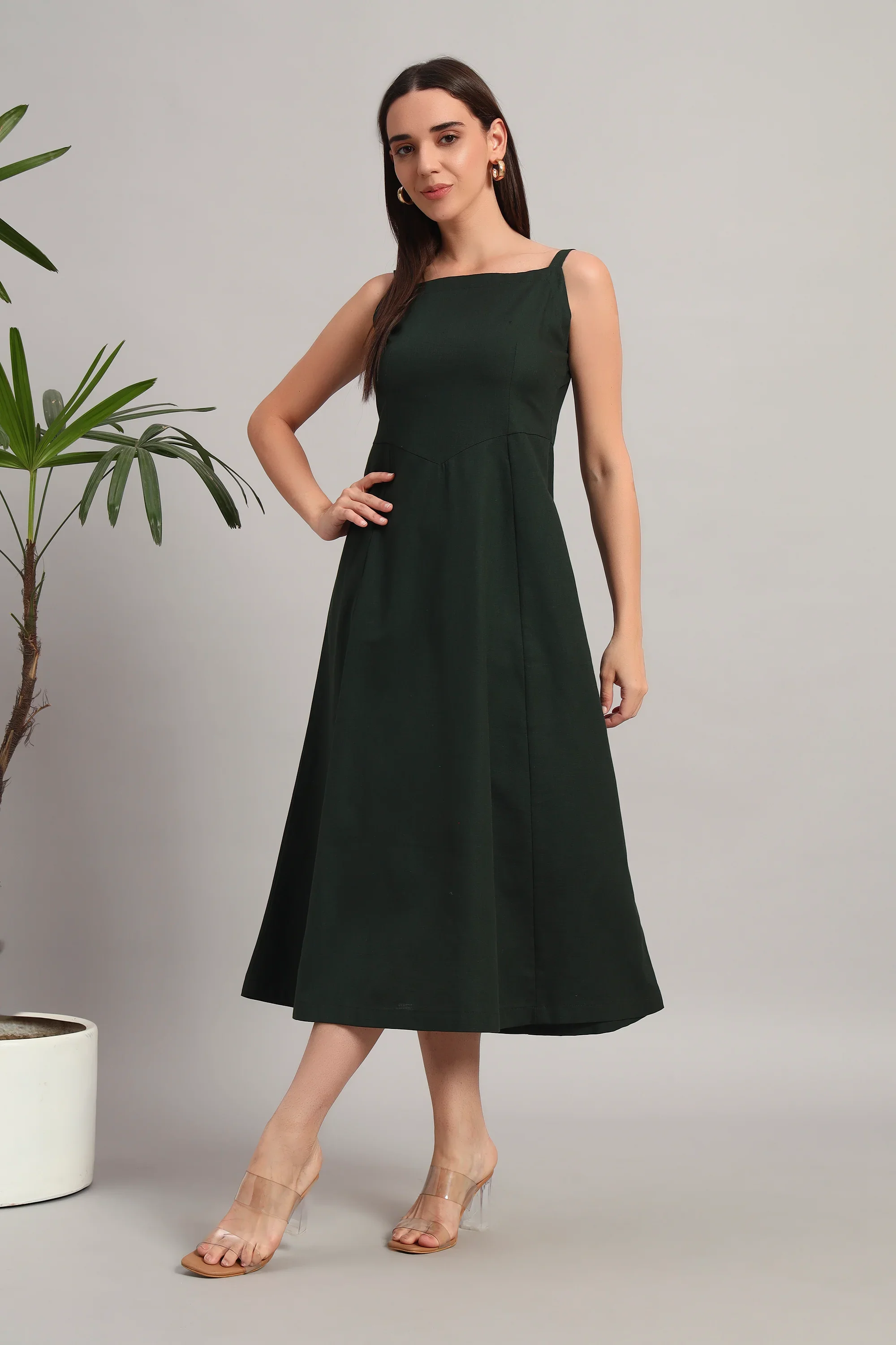 Leaf Me Alone, Long Dress - Image 3