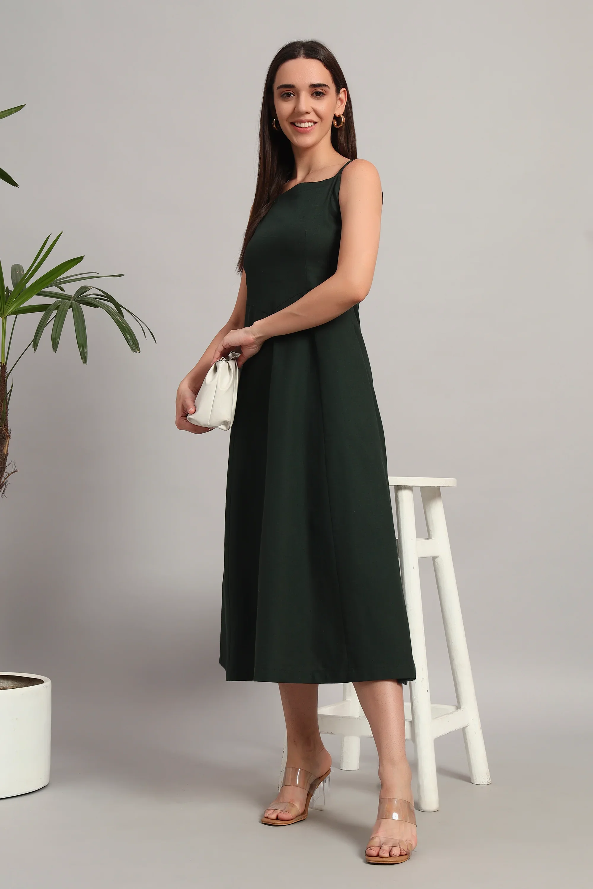 Leaf Me Alone, Long Dress - Image 5