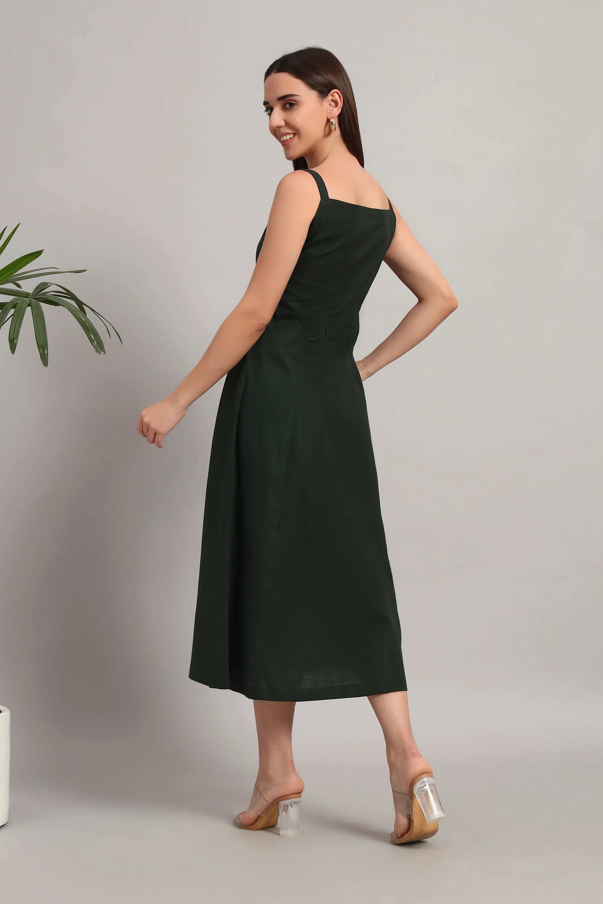 Leaf Me Alone, Long Dress - Image 6