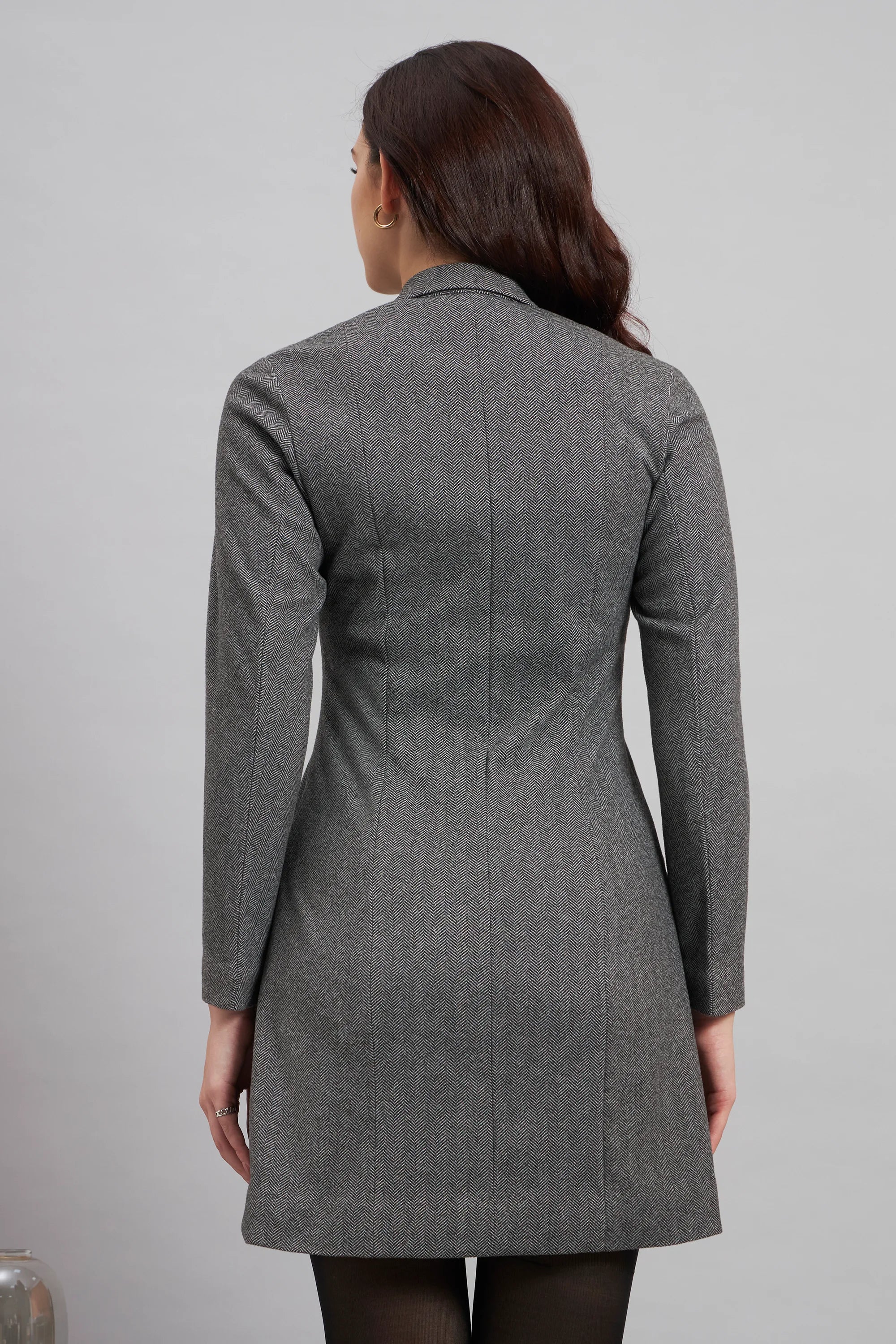 The Classic Double-Breasted Wool Dress - Image 7
